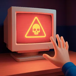 Image for Don't run this danger game