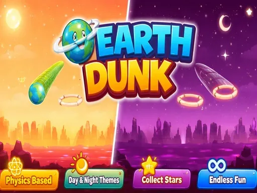 Image for Earth Dunk Physics Arcade Game