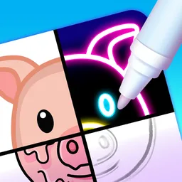 Image for Simple Sketch 2! ASMR Art Coloring